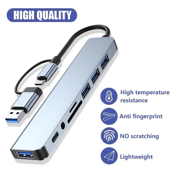8 in 2 HB1 USB-C 拓展坞